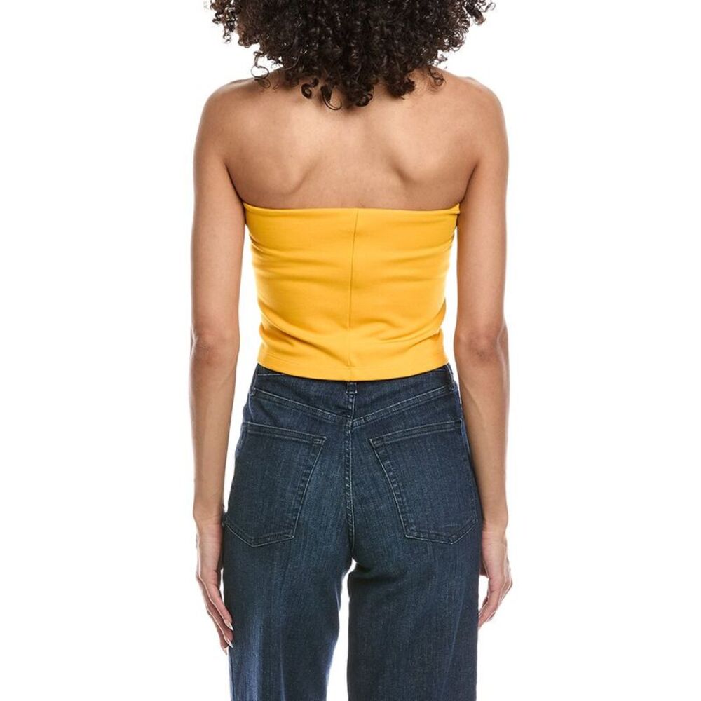 Leset Womens Rio Bandeau, Yellow - Picture 2 of 3